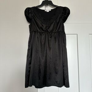 Layered with love satin dress / tunic size L